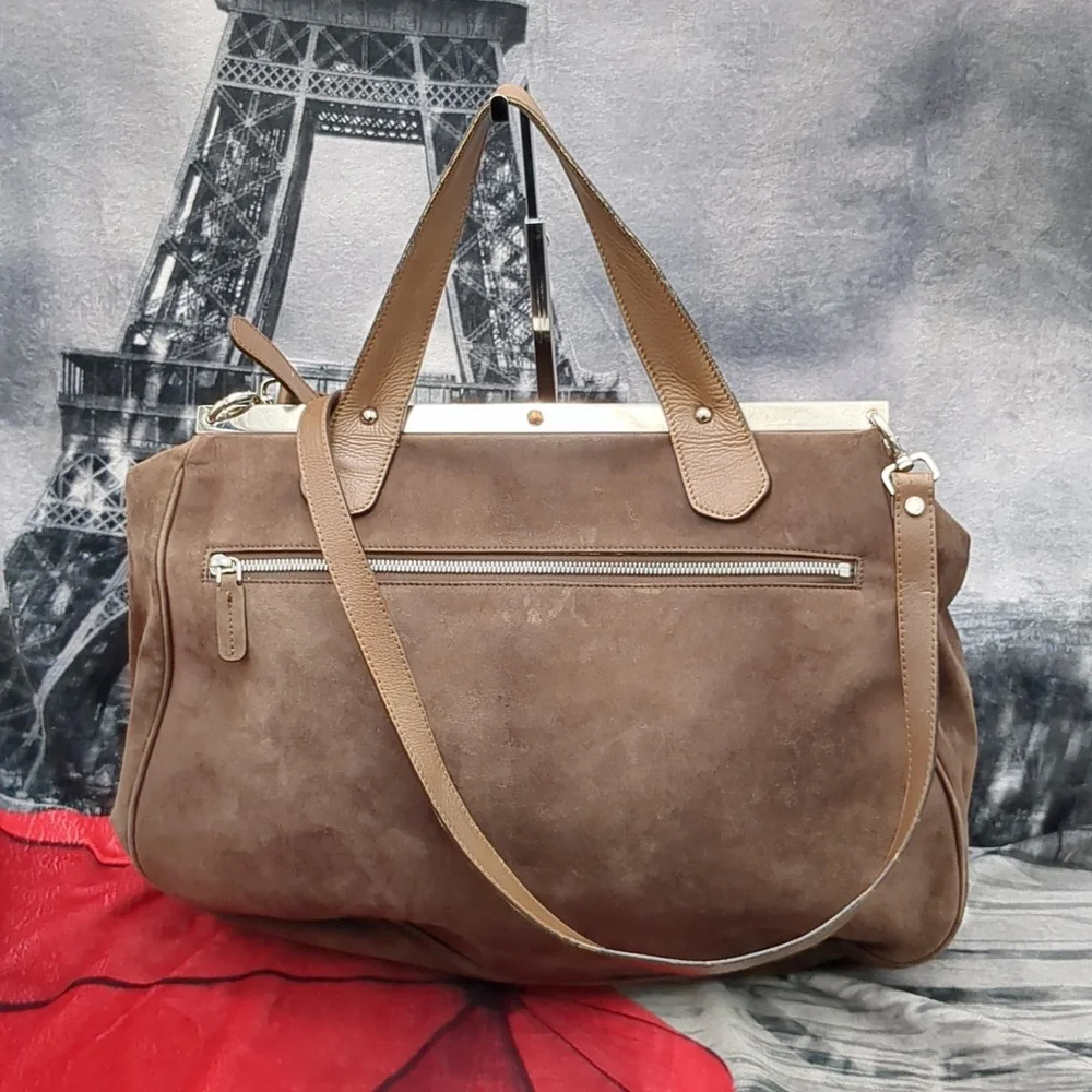 Marni Large Suede Bag